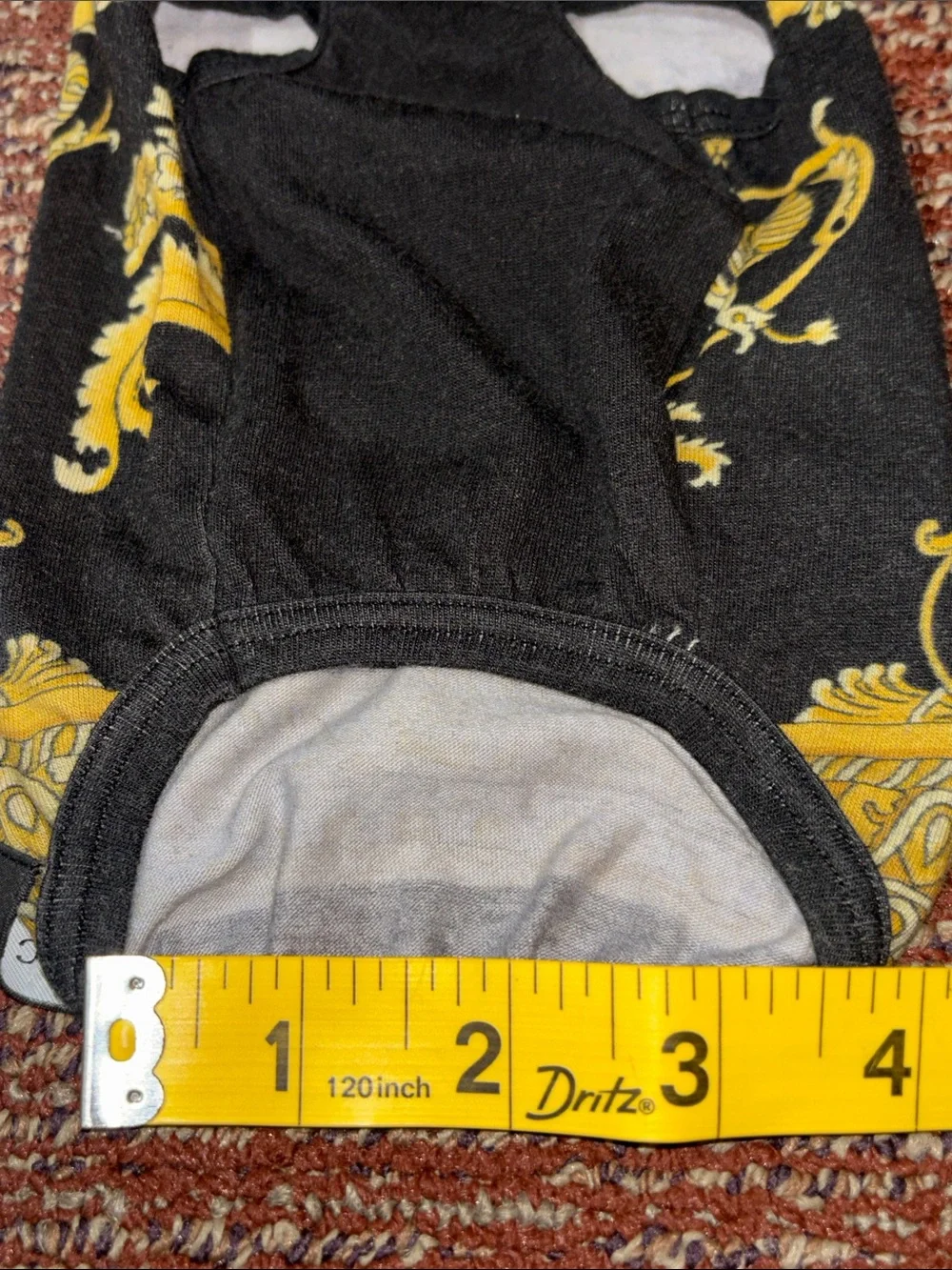 Versace cat/small dog t-shirt designer pet outfit Medusa head luxury pet Medium
